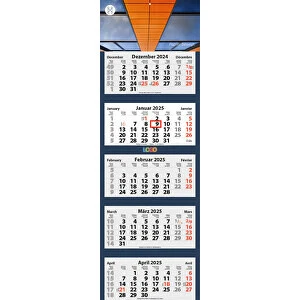 Calendrier pliable de 5 mois "Q ...