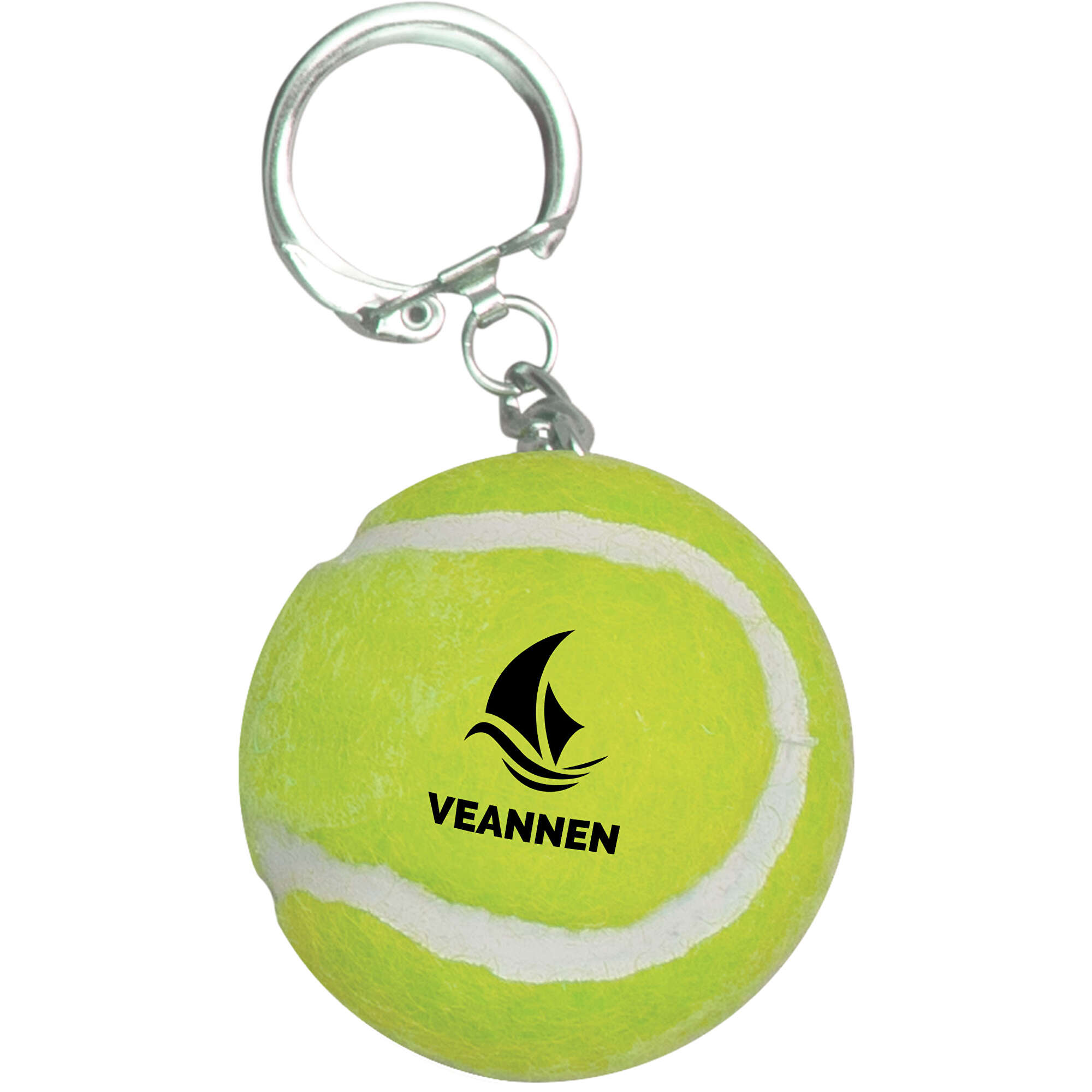 Porte Cl S Balle De Tennis Jaune Flanelle Caoutchouc M Tal G