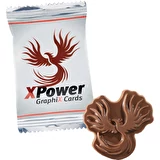 Logo en chocolat personnalisé