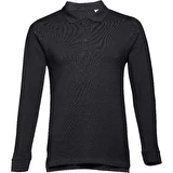 THC BERN 3XL. Herren Langarm-Poloshirt