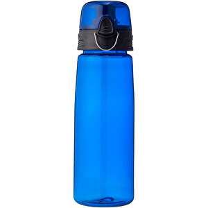 Capri 700 Ml Tritan™ Sportflasche , transparent blau, BPA freies Eastman Tritan™, 25,00cm (Höhe)
