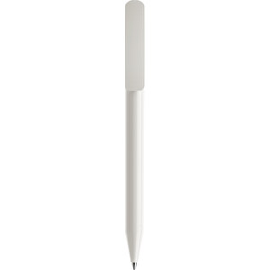 Prodir DS3 TPP Twist Kugelschreiber , Prodir, weiss, Kunststoff, 13,80cm x 1,50cm (Länge x Breite)