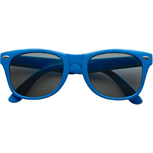 Sonnenbrille Fantasie , blau, PVC, PC, 14,10cm x 4,60cm x 13,80cm (Länge x Höhe x Breite)