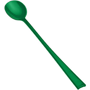 Löffel 'Langstiel' , standard-grün, Kunststoff, 19,00cm x 0,60cm x 2,90cm (Länge x Höhe x Breite)