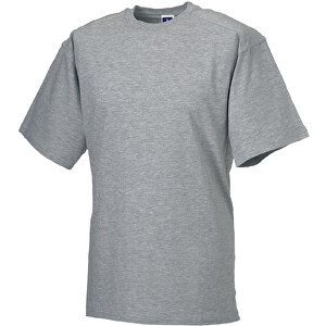 Workwear T-Shirt , Russell, oxfordgrau, 100% Baumwolle, 2XL, 