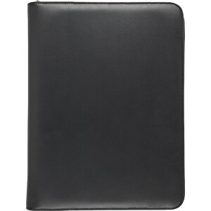 Schreibmappe A4 Mit RV , schwarz, Lederähnliches Felina Material, 34,00cm x 3,00cm x 25,50cm (Länge x Höhe x Breite)