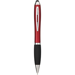 Nash Stylus Bunter Kugelschreiber Mit Schwarzem Griff , rot / schwarz, ABS Kunststoff, 13,70cm (Länge)