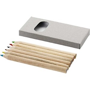 Set de 6 crayons de couleur