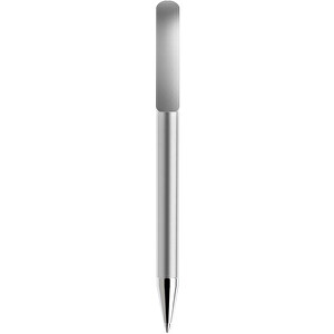 Prodir DS3 TAC Twist Kugelschreiber , Prodir, silber, Kunststoff/Metall, 13,80cm x 1,50cm (Länge x Breite)