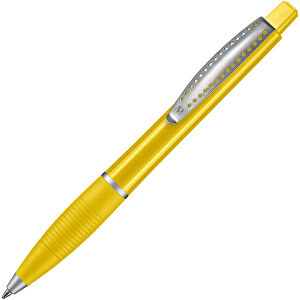 Kugelschreiber Club SI , Ritter-Pen, zitronen-gelb, ABS-Kunststoff, 14,20cm (Länge)