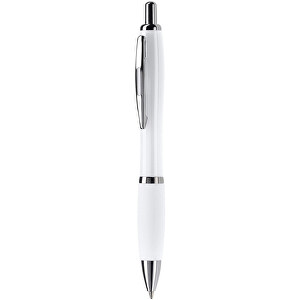 Kugelschreiber Hawaï Hardcolour , weiss, ABS & Metall, 14,00cm (Länge)