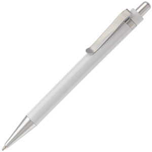Kugelschreiber Antartica , weiß, ABS & Metall, 13,50cm (Länge)