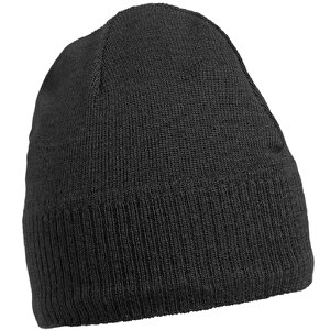 Knitted Beanie with Fleece Inset