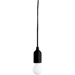 LED-Lampe Mit Effektvollem Wechsellicht REFLECTS-GALESBURG I , Reflects, weiß/schwarz, Kunststoff, Nylon, 16,00cm x 5,50cm x 5,50cm (Länge x Höhe x Breite)