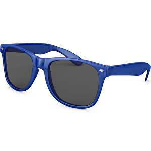 SunShine Glänzend - UV 400 , Promo Effects, blau glänzend, Rahmen aus Polycarbonat und Glass aus AC, 14,50cm x 4,80cm x 15,00cm (Länge x Höhe x Breite)