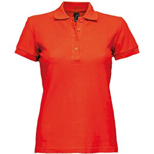Ladies Polo People 210 , Sol´s, rot, 100 % Baumwolle, 2XL, 