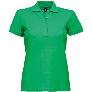 Ladies Polo People 210 , Sol´s, kelly grün, 100 % Baumwolle, XL, 
