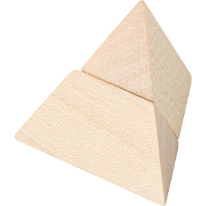 Das Pyramiden-Puzzle , , 6,50cm x 1,30cm x 5,00cm (Länge x Höhe x Breite)
