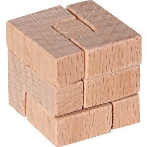 Das Würfel-Puzzle , , 6,50cm x 1,30cm x 5,00cm (Länge x Höhe x Breite)