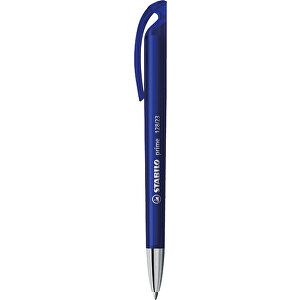 STABILO Prime Kugelschreiber , Stabilo, transparent blau, recycelter Kunststoff, 14,70cm x 1,60cm x 1,20cm (Länge x Höhe x Breite)