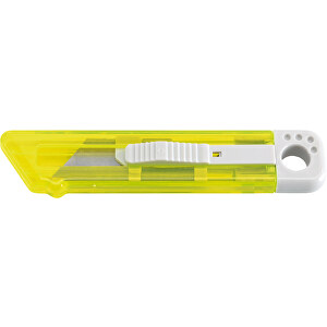 Cuttermesser SLIDE IT , gelb, Kunststoff / Stahl, 12,50cm x 1,30cm x 2,50cm (Länge x Höhe x Breite)
