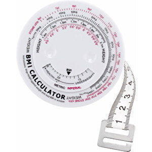 Measure It , weiss, ABS, 2,00cm (Länge)