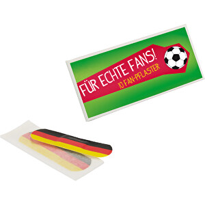 Pflastermäppchen Pocket - Deutschland , Karton, 4,00cm x 0,30cm x 9,50cm (Länge x Höhe x Breite)