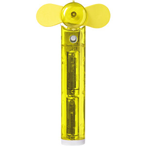 Fiji Wasser Taschenventilator , gelb, PS und PP Kunststoff, 2,00cm x 15,00cm x 3,00cm (Länge x Höhe x Breite)