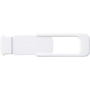 Push Privacy Kameraabdeckung , weiß, ABS Kunststoff, 4,10cm x 1,50cm (Länge x Breite)