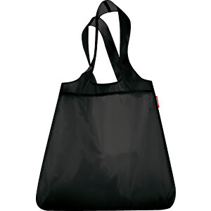 Mini Maxi Shopper , Reisenthel, schwarz, Obermaterial: hochwertiges recyceltes Polyestergewebe, wasserabweisend, 43,50cm x 6,00cm x 63,00cm (Länge x Höhe x Breite)