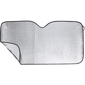 Autosonnenschutz BELGIOX , schwarz, Aluminium Luftblasen Beidseitig, 180,00cm x 90,00cm (Länge x Breite)