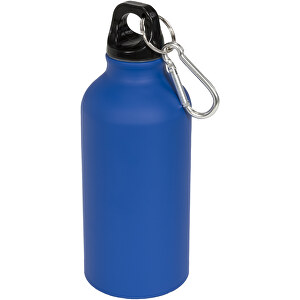 Oregon Matte 400 Ml Trinkflasche Mit Karabiner , blau, Aluminium, 17,50cm (Höhe)