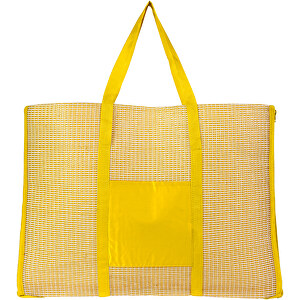 Bonbini Zusammenfaltbare Strandtasche Und Matte , gelb, PP Kunststoff, 170,00cm x 60,00cm (Länge x Breite)