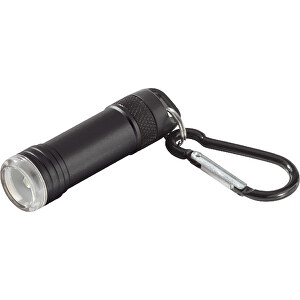 Magnetische Taschenlampe Survival , schwarz, Metall, 6,40cm (Höhe)
