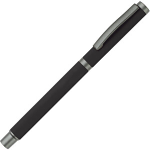 Metall Rollerball New York Soft-Touch , schwarz, Aluminium & Metall, 13,70cm (Länge)