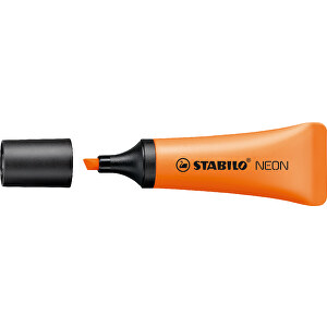 STABILO NEON Leuchtmarkierer , Stabilo, orange, Kunststoff, 11,00cm x 2,20cm x 3,80cm (Länge x Höhe x Breite)