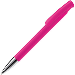 Kugelschreiber Avalon Hardcolour Mit Metallspitze , rosa, ABS & Metall, 14,60cm (Länge)