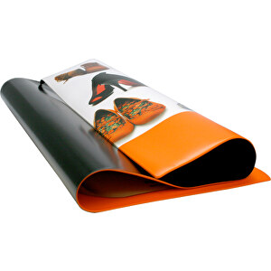 Fussauflage FOOT-pad Fussunterlagen Für Ärzteliegen , Unterseite schwarz, PVC, 60,00cm x 40,00cm (Länge x Breite)