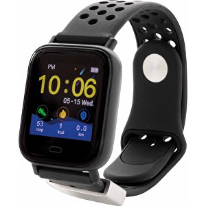 Fit Watch , schwarz, ABS, Silikon, 25,50cm x 1,10cm x 3,10cm (Länge x Höhe x Breite)