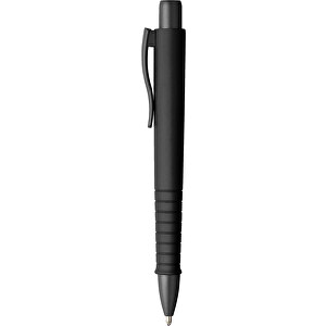 Kugelschreiber Poly Ball Urban All Black , Faber-Castell, schwarz, Kunststoff, 13,50cm x 1,80cm x 1,80cm (Länge x Höhe x Breite)