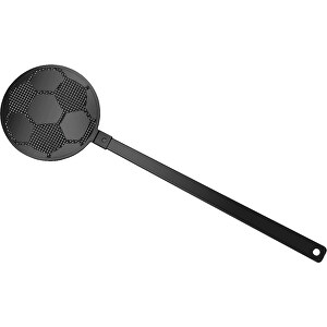 Fliegenklatsche 'Fussball' , schwarz, schwarz, PE+PS, 42,30cm x 0,50cm x 11,80cm (Länge x Höhe x Breite)