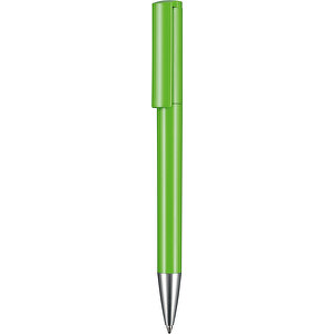 Kugelschreiber LIFT , Ritter-Pen, Apfel-grün, ABS-Kunststoff, 140,00cm (Länge)