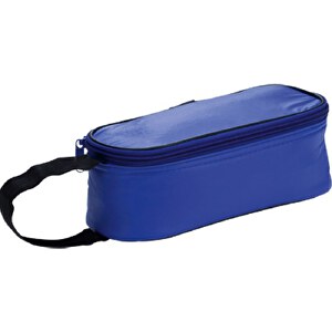 Lunch Box Tasche RUFUS , blau, PVC/ Aluminium, 21,00cm x 8,00cm x 7,50cm (Länge x Höhe x Breite)
