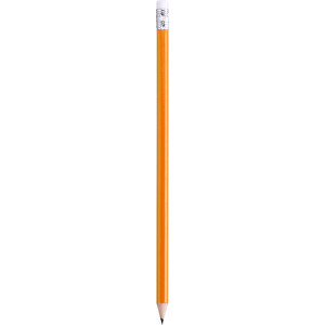 Bleistift Godiva , orange, Holz, 18,60cm (Breite)
