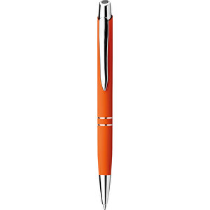 MARIETA SOFT. Kugelschreiber Aus Aluminium , orange, Aluminium, 