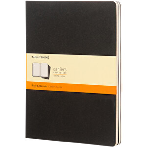 Cahier Journal XL – Liniert , Moleskine, schwarz, Karton, 25,00cm x 0,67cm x 19,00cm (Länge x Höhe x Breite)