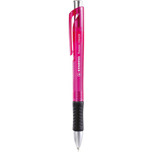 STABILO Concept Frozen Kugelschreiber , Stabilo, transparent pink, Kunststoff, 14,50cm x 1,40cm x 1,20cm (Länge x Höhe x Breite)