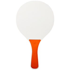 Bounce Strandspiel-Set , orange, weiß, MDF, 18,50cm x 33,00cm x 0,50cm (Länge x Höhe x Breite)