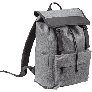 Backpack Business XL , dunkelgrau, PolJater, 31,00cm x 46,00cm x 17,00cm (Länge x Höhe x Breite)