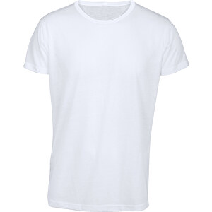 Erwachsene T-Shirt Krusly , weiß, 100% Polyester 140 g/ m2. Cotton Touch, XL, 